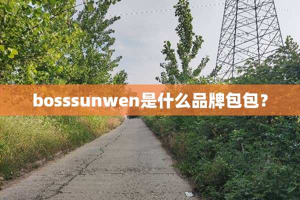 bosssunwen是什么品牌包包？