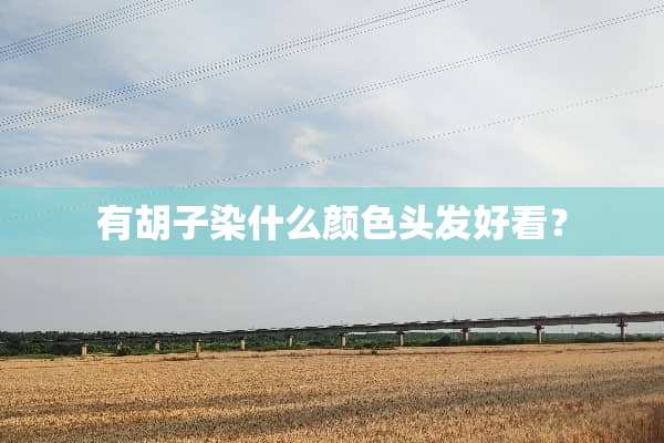 有胡子染什么颜色头发好看？