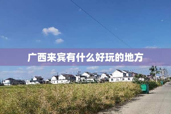 广西来宾有什么好玩的地方