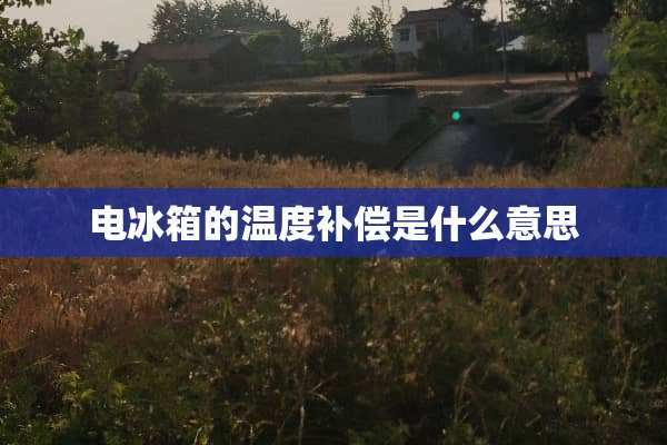 电冰箱的温度补偿是什么意思