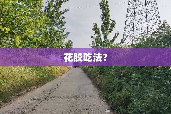 花胶吃法？
