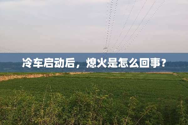 冷车启动后，熄火是怎么回事？
