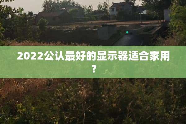 2022公认最好的显示器适合家用？