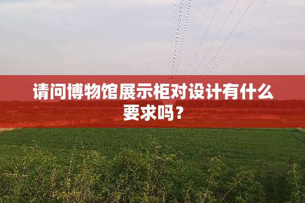 请问博物馆展示柜对设计有什么要求吗？