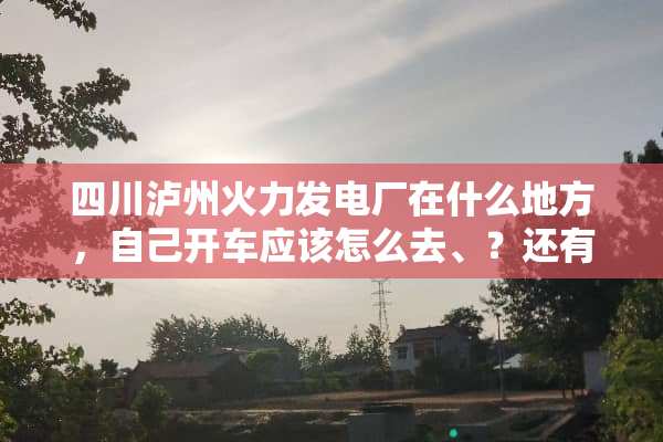 四川泸州火力发电厂在什么地方，自己开车应该怎么去、？还有四川其他的火电厂的网站。