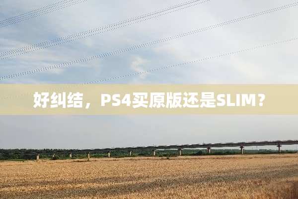 好纠结，PS4买原版还是SLIM？
