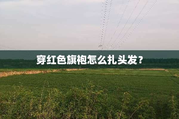 穿红色旗袍怎么扎头发？