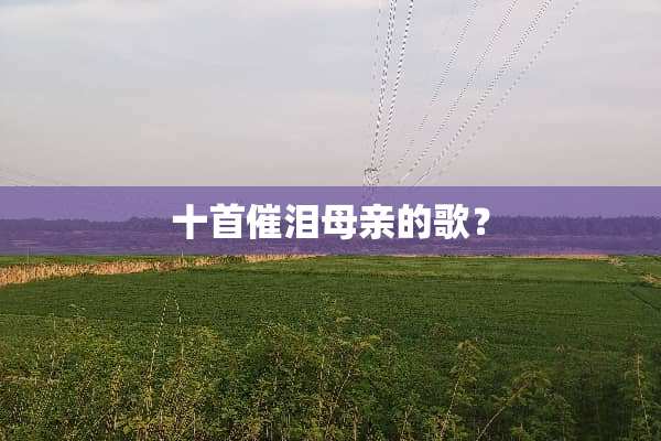 十首催泪母亲的歌？