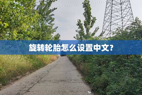 旋转轮胎怎么设置中文？