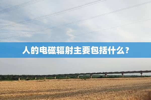 人的电磁辐射主要包括什么？