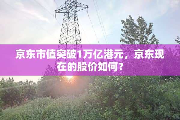 京东市值突破1万亿港元，京东现在的股价如何？