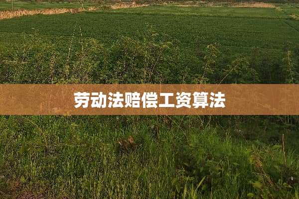劳动法赔偿工资算法