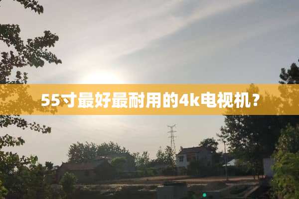 55寸最好最耐用的4k电视机？