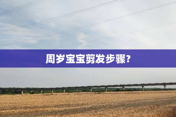 周岁宝宝剪发步骤？