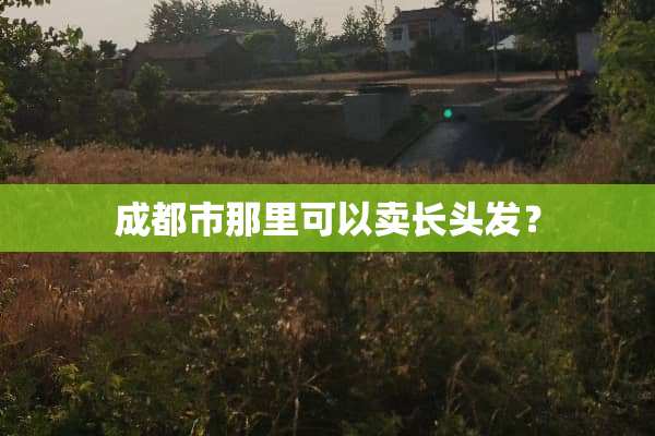 成都市那里可以卖长头发？