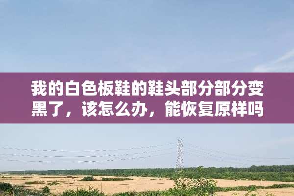 我的白色板鞋的鞋头部分部分变黑了，该怎么办，能恢复原样吗？