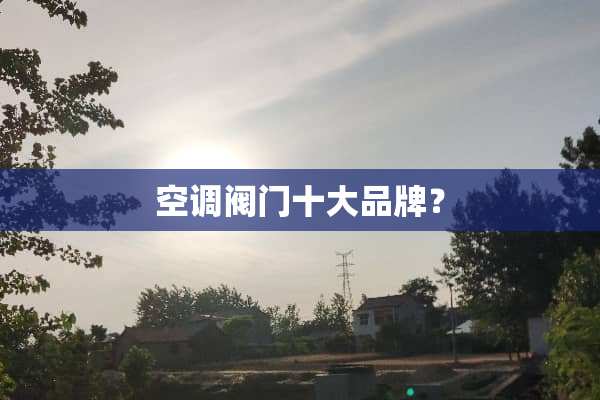 空调阀门十大品牌？