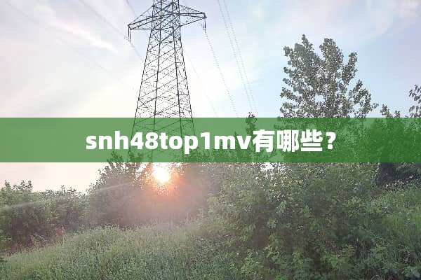 snh48top1mv有哪些？