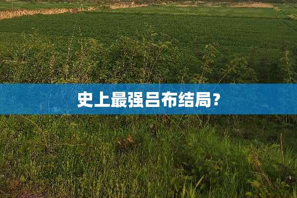 史上最强吕布结局？