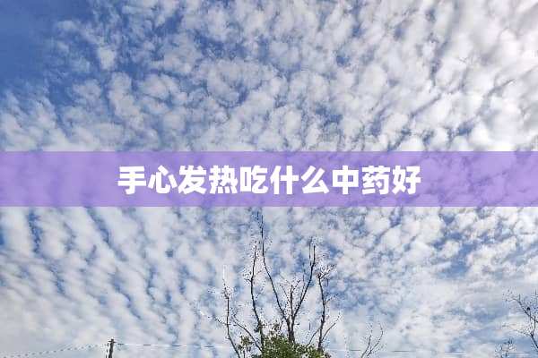 手心发热吃什么中药好