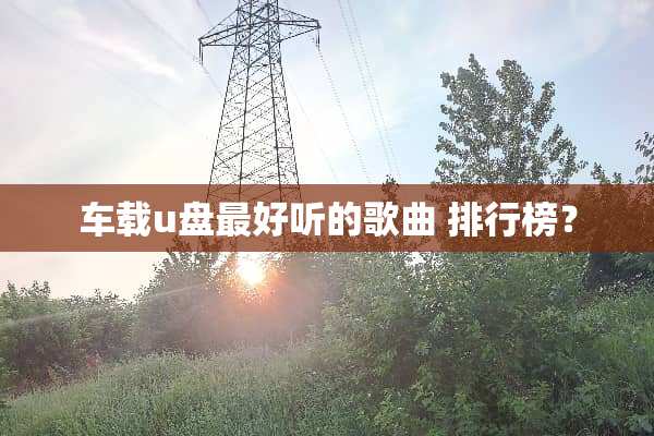 车载u盘最好听的歌曲 排行榜？