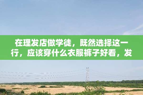 在理发店做学徒，既然选择这一行，应该穿什么衣服裤子好看，发型师都流行穿什么求图片