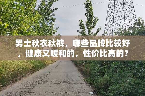 男士秋衣秋裤，哪些品牌比较好，健康又暖和的，性价比高的？