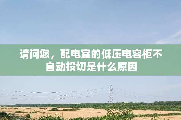 请问您，配电室的低压电容柜不自动投切是什么原因