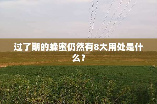 过了期的蜂蜜仍然有8大用处是什么？