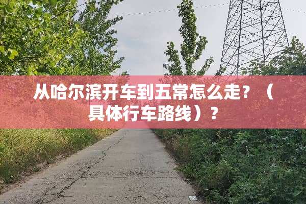 从哈尔滨开车到五常怎么走？（具体行车路线）？