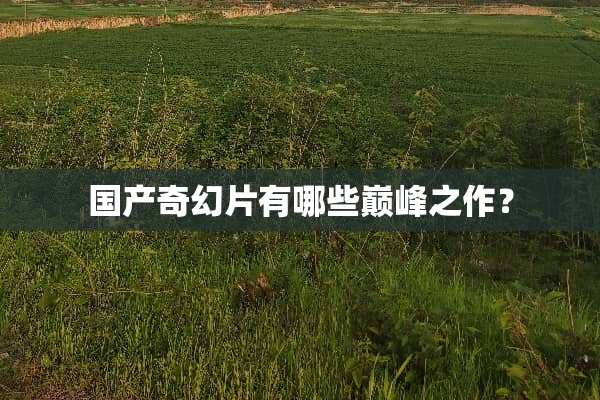 国产奇幻片有哪些巅峰之作？