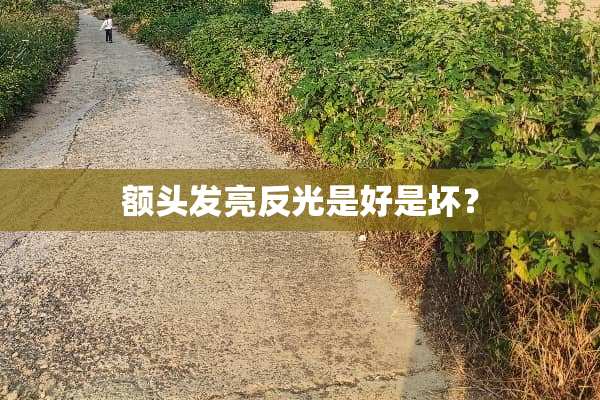 额头发亮反光是好是坏？