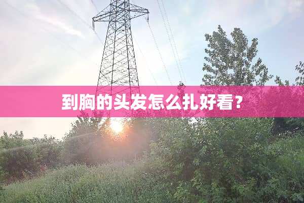 到胸的头发怎么扎好看？