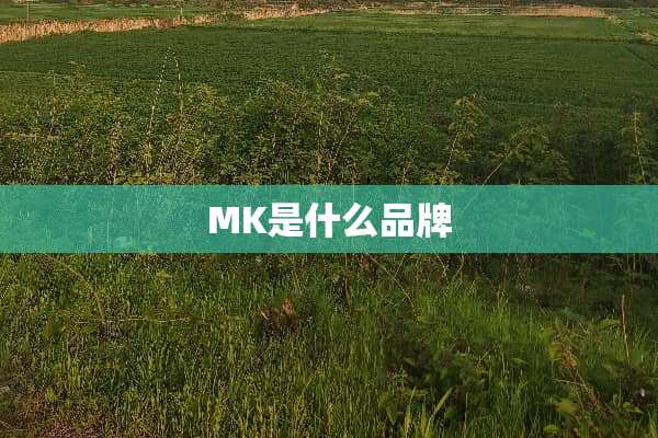 MK是什么品牌
