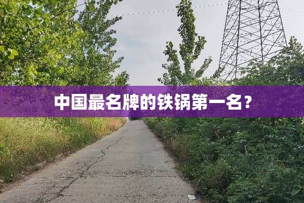 中国最名牌的铁锅第一名？