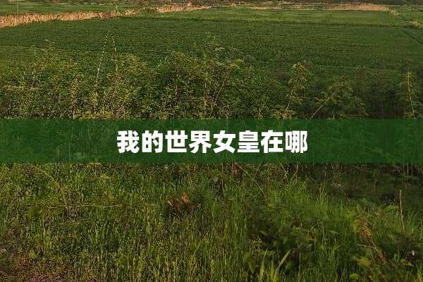我的世界女皇在哪