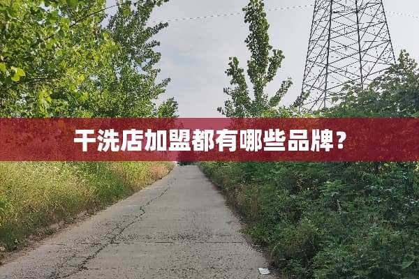 干洗店加盟都有哪些品牌？