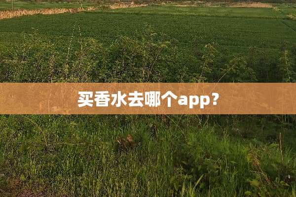 买香水去哪个app？