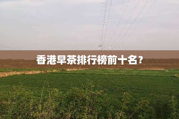 香港早茶排行榜前十名？
