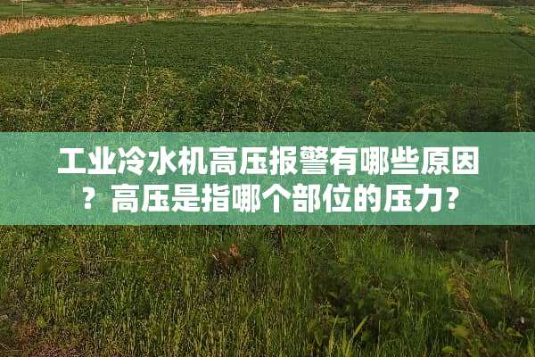 工业冷水机高压报警有哪些原因？高压是指哪个部位的压力？