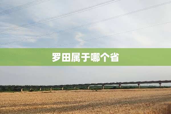 罗田属于哪个省