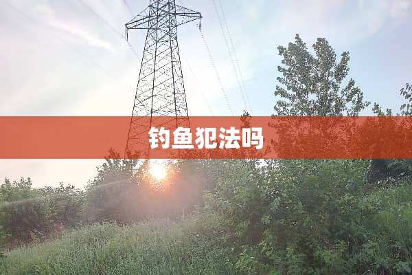 钓鱼犯法吗