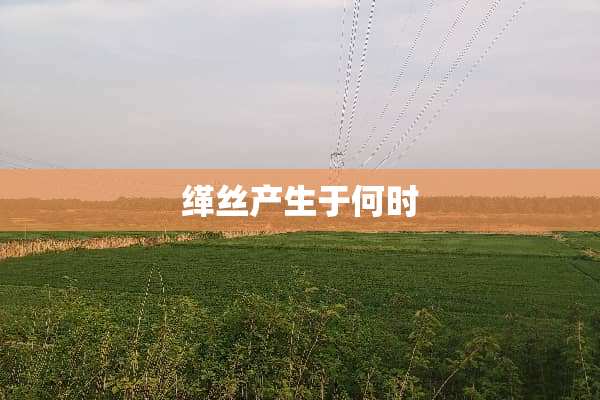 缂丝产生于何时