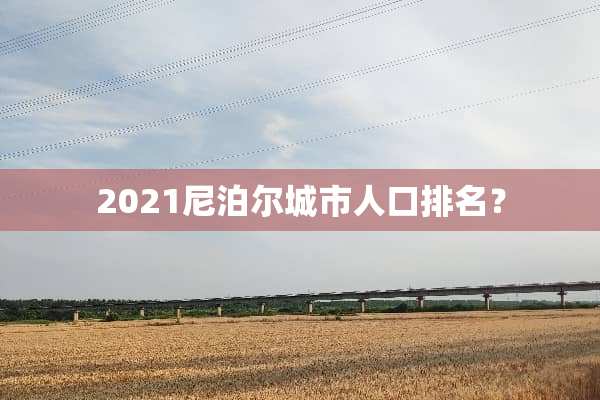 2021***城市人口排名？