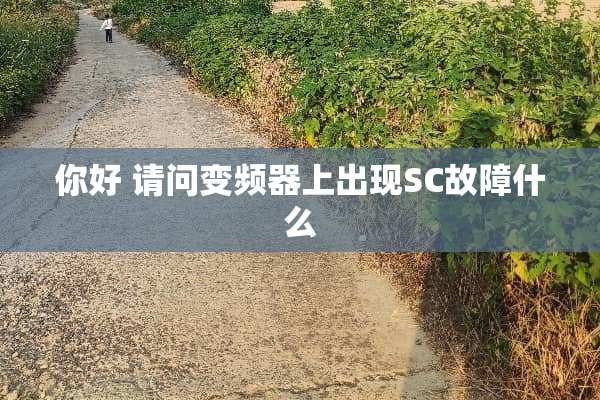 你好 请问变频器上出现SC故障什么