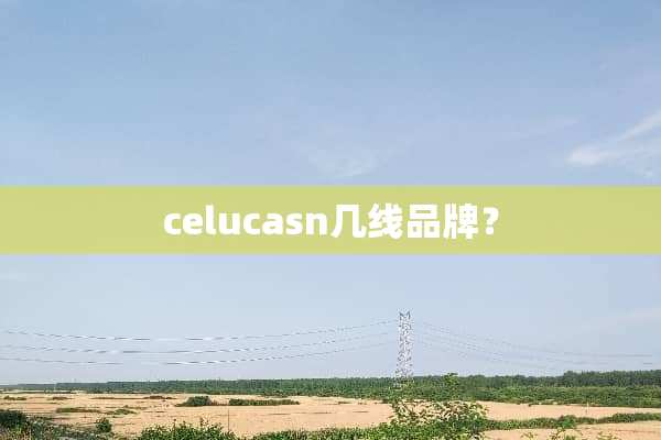 celucasn几线品牌？