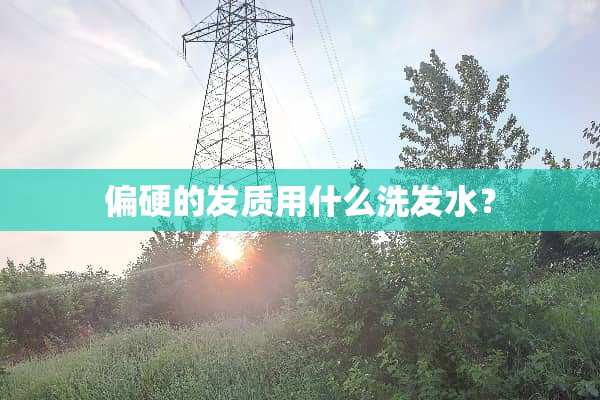 偏硬的发质用什么洗发水？