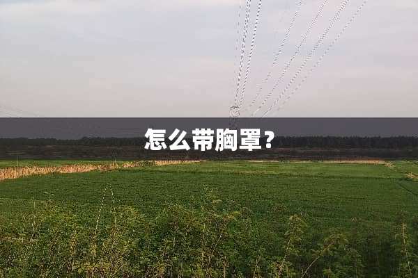 怎么带**？