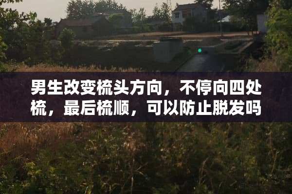 男生改变梳头方向，不停向四处梳，最后梳顺，可以防止脱发吗？