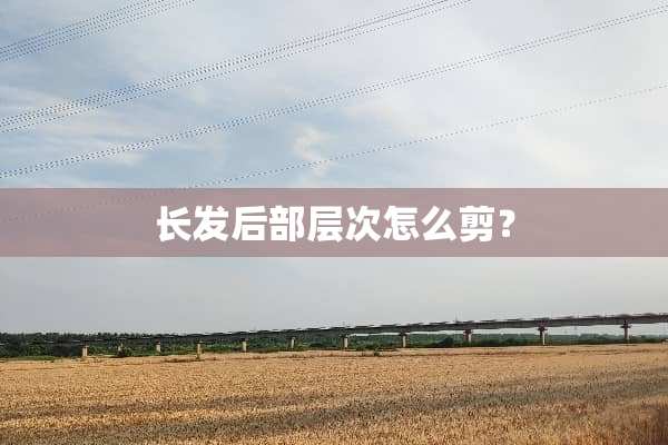 长发后部层次怎么剪？